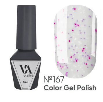 Гель лак Valeri Color,6ml No167 NVA167 фото