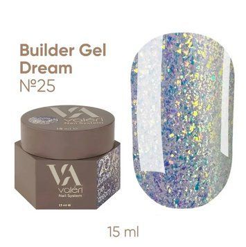 Valeri NEW Builder Gel Dream 15ml №25 NVDBG15-25 фото