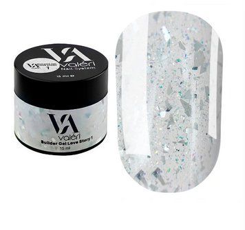 Valeri Builder Gel Love Story. №01 15ml VBGLS15-01 фото