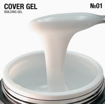Гель для наращивания "Cover Gel" 30г №01 - blank 5906935707456 фото