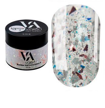 Valeri Builder Gel 15ml Love Story. №03 VBGLS15-03 фото