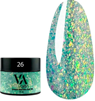 Valeri Dream Builder Gel 15ml №026 VDBG15-26 фото
