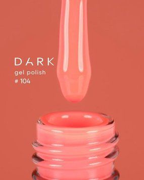 Гель лак Dark 104, 6ml 16895 фото