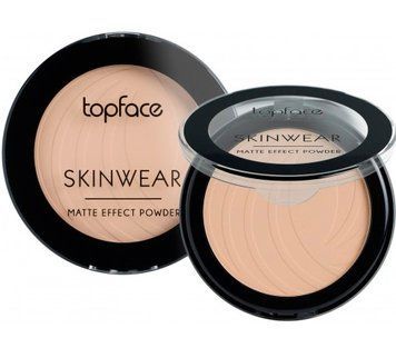 TopFace Пудра компактна Skin Wear Matte Effect Powder 002 13745 фото